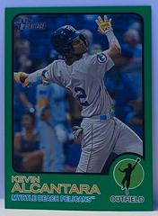 Kevin Alcantara [Green] #7 Baseball Cards 2022 Topps Heritage Minor League Prices