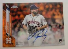 Jose Urquidy [Orange Refractor] Baseball Cards 2020 Topps Chrome Sapphire Rookie Autograph Prices