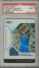 Antawn Jamison [Jersey Refractor] #102 Basketball Cards 2004 Finest Prices