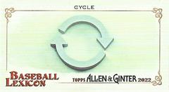 Cycle #BL-15 Baseball Cards 2022 Topps Allen & Ginter Mini Lexicon Prices