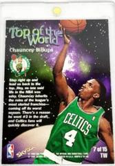 Chauncey Billups Basketball Cards 1997 Hoops Top of the World Prices