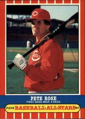 Pete Rose #37 Baseball Cards 1987 Fleer Baseball All Stars Prices