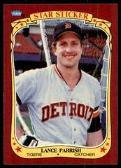 Lance Parrish #85 Baseball Cards 1986 Fleer Star Stickers Prices