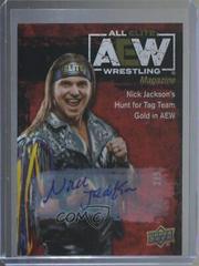 Nick Jackson [Dynamite Autograph] #96 Wrestling Cards 2021 Upper Deck AEW Prices