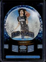 Anthony Black [Blue] #11 Basketball Cards 2023 Panini Crown Royale Sno Globe Prices