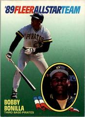Bobby Bonilla Baseball Cards 1989 Fleer All Stars Prices
