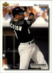 Bo Jackson #555 Baseball Cards 1992 Upper Deck Prices