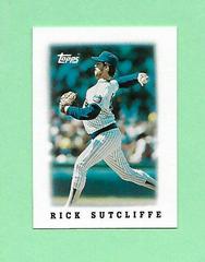 Rick Sutcliffe Baseball Cards 1988 Topps Mini League Leaders Prices