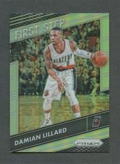 Damian Lillard [Gold Prizm] Basketball Cards 2016 Panini Prizm First Step Prices