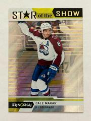 Cale Makar Hockey Cards 2022 Upper Deck Synergy Star Of The Show Prices