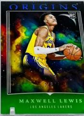 Maxwell Lewis [Green] #20 Basketball Cards 2023 Panini Origins Prices