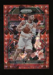 Nikola Vucevic [Red Ice Prizm] Basketball Cards 2021 Panini Prizm Prices