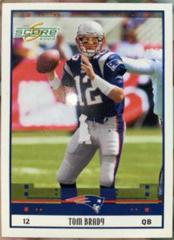 Tom Brady [Scorecard] #172 Football Cards 2005 Panini Score Prices