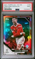 Cristiano Ronaldo [Red] Soccer Cards 2021 Topps UEFA Champions League 1st Edition Prices