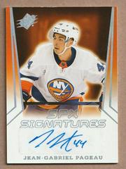 Jean Gabriel Pageau #SPX-JP Hockey Cards 2021 SPx Signatures Prices