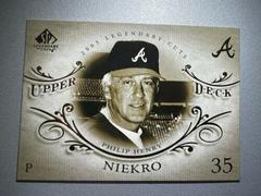 Phil Niekro Baseball Cards 2005 SP Legendary Cuts Prices
