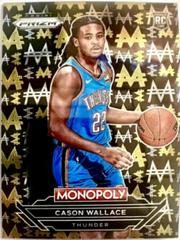Cason Wallace #B22 Basketball Cards 2023 Panini Prizm Monopoly Millionaire Black Prices
