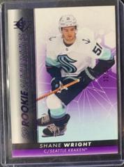 Shane Wright [Purple] Hockey Cards 2022 SP Prices
