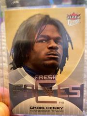 Chris Henry #FF-HE Football Cards 2007 Ultra Fresh Faces Prices