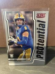 Kenny Pickett [Red] #P-KP Football Cards 2022 Panini Score Protential Prices