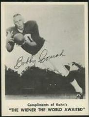 Bobby Joe Conrad Football Cards 1963 Kahn's Wieners Prices