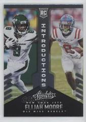 Elijah Moore Football Cards 2021 Panini Absolute Introductions Prices