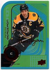 Patrice Bergeron [Green] Hockey Cards 2022 Upper Deck MVP Colors and Contours Prices