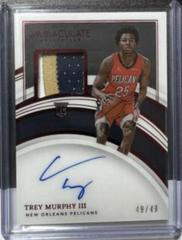Trey Murphy III [Patch Autograph Red] #113 Basketball Cards 2021 Panini Immaculate Collection Prices