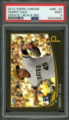 Gerrit Cole [Black Refractor] #MB-20 Baseball Cards 2013 Topps Chrome Update Prices