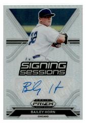 Bailey Horn [Gold Prizm] #SS-BH Baseball Cards 2021 Panini Prizm Draft Picks Signing Sessions Autographs Prices