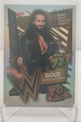 Seth Rollins Wrestling Cards 2021 Topps Slam Attax WWE Limited Edition Gold Prices