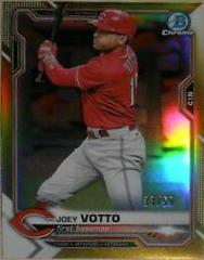 Joey Votto [Gold Refractor] #2 Baseball Cards 2021 Bowman Chrome Prices