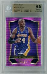 Kobe Bryant 2013 Panini Select Basketball Card #33 Graded PSA 9