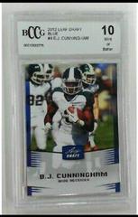 B.J. Cunningham Football Cards 2012 Leaf Draft Prices