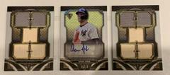Aaron Judge Baseball Cards 2022 Topps Triple Threads Deca Autograph Relic Prices