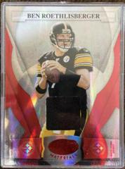 Ben Roethlisberger [Mirror Red] Football Cards 2008 Leaf Certified Materials Prices