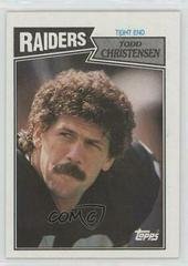 Todd Christensen Football Cards 1987 Topps Prices