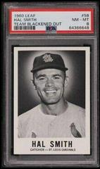Hal Smith [Team Blackened Out] #58 Baseball Cards 1960 Leaf Prices