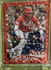 Elly De La Cruz [Red Mega Box] #89B-69 Baseball Cards 2024 Topps 1989 Prices