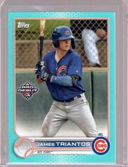 James Triantos [Aqua] #PD-1 Baseball Cards 2022 Topps Pro Debut Prices