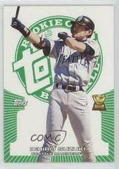 Ichiro Suzuki [Green] #128 Baseball Cards 2005 Topps Rookie Cup Prices