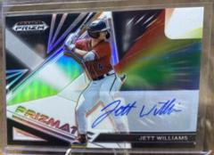 Jett Williams [Autograph Silver] Baseball Cards 2022 Panini Prizm Draft Picks Prizmatic Prices