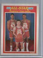 Daugherty, Price, Nance Basketball Cards 1990 Fleer All Stars Prices