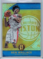 Ben Wallace Basketball Cards 2016 Panini Gold Standard Prices