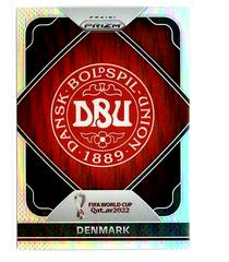 Denmark [Silver] Soccer Cards 2022 Panini Prizm World Cup Team Badges Prices