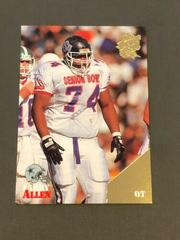 Larry Allen [Gold] Football Cards 1994 Classic Prices