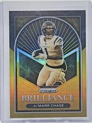 Ja'Marr Chase [Gold] #B-9 Football Cards 2022 Panini Prizm Brilliance Prices