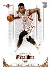 Clint Capela Basketball Cards 2014 Panini Excalibur Prices