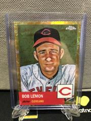 Bob Lemon [Toile White Orange] #390 Baseball Cards 2022 Topps Chrome Platinum Anniversary Prices