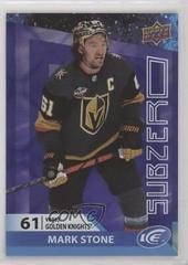 Mark Stone #SZ-17 Hockey Cards 2021 Upper Deck Ice Sub Zero Prices
